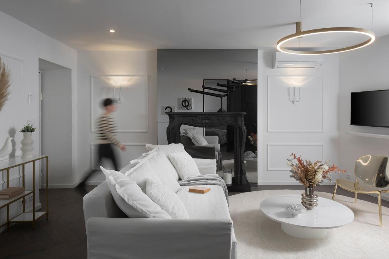 Premium Apartment Ca' San Marco In A Historic Town Labin  Bagian luar foto
